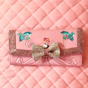 Disney Princess Cinderella Loungefly bling rhinestone wallet LIMITED EDITION